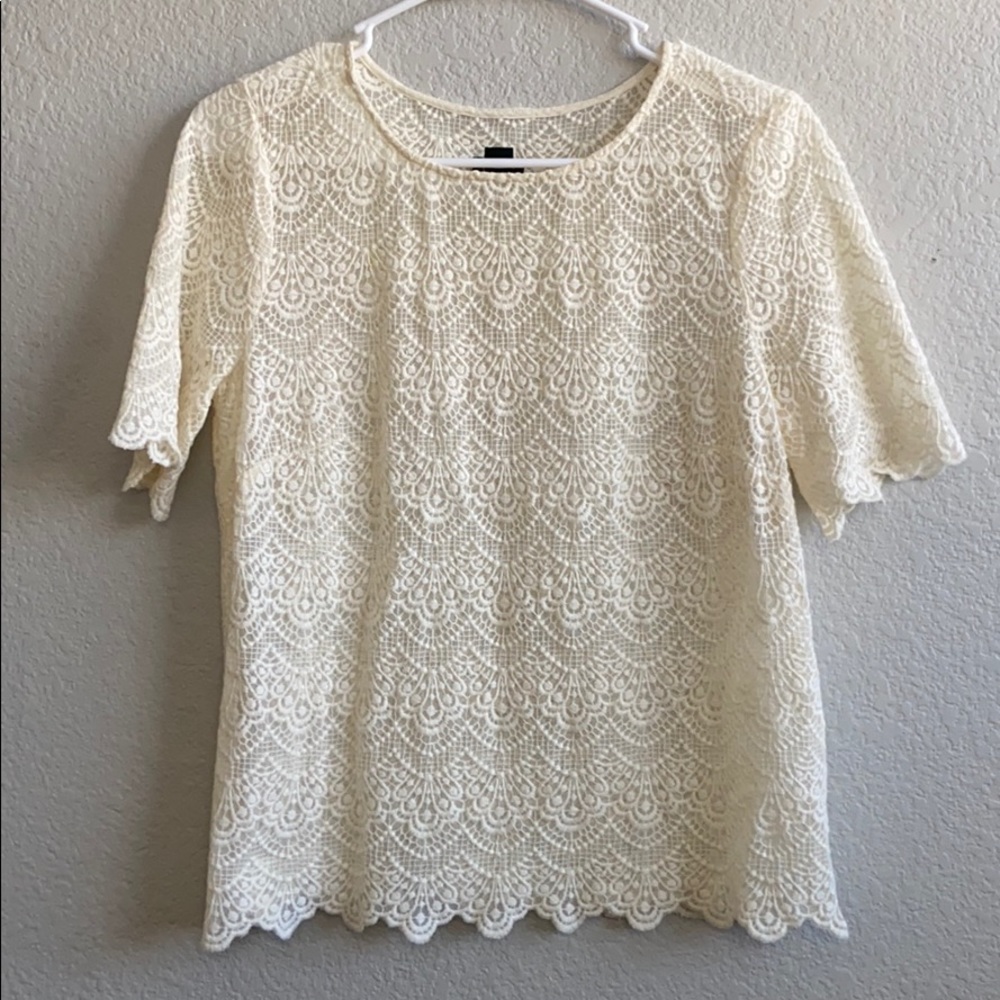 Lace blouse | J.Crew | size small